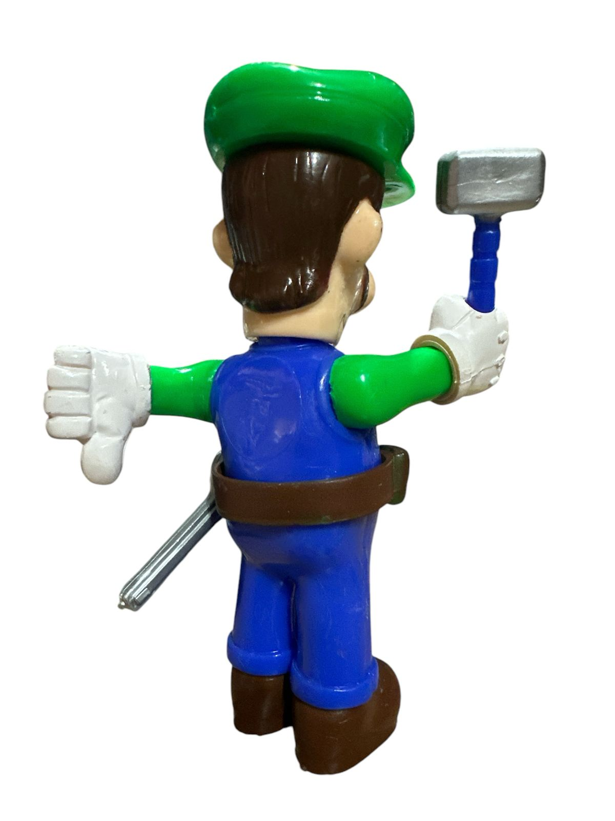 Luigi flaquito con herramienta/ Mario Bros