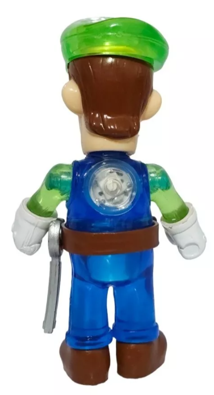Luigi flaquito con herramienta/ Mario Bros