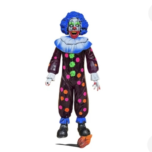 Luli payaso pelo azul