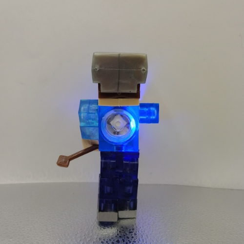 Steve armadura azul/ Minecraft