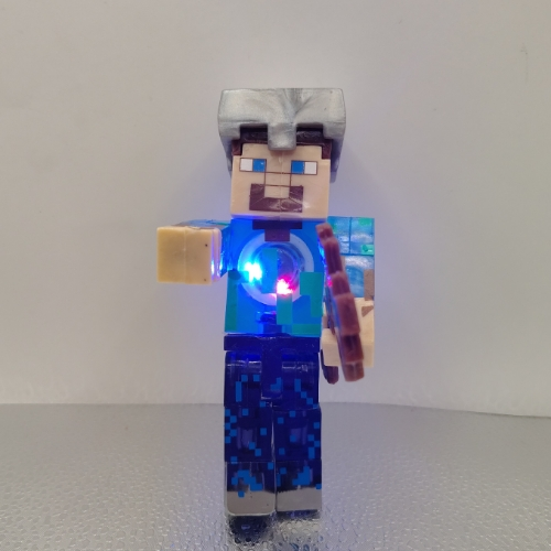 Steve armadura azul/ Minecraft