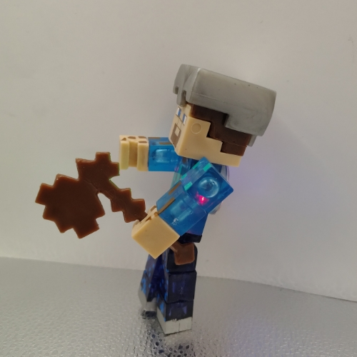 Steve armadura azul/ Minecraft