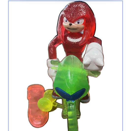 Knuckles con moto/ Sonic