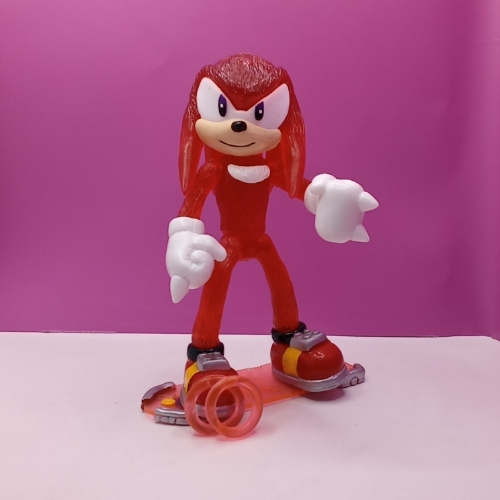 Knuckles sencillo patineta/ Sonic