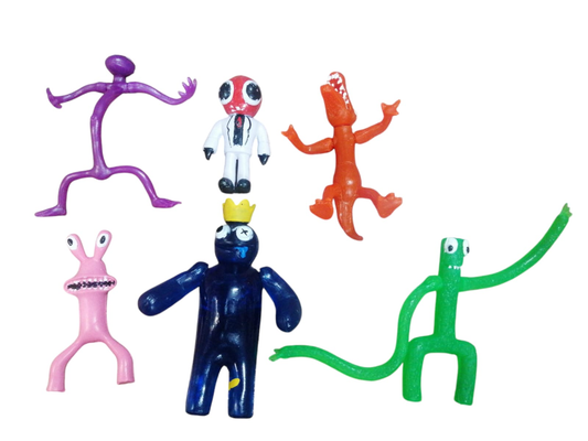 Set Amigos Arcoiris Clasico 6pz