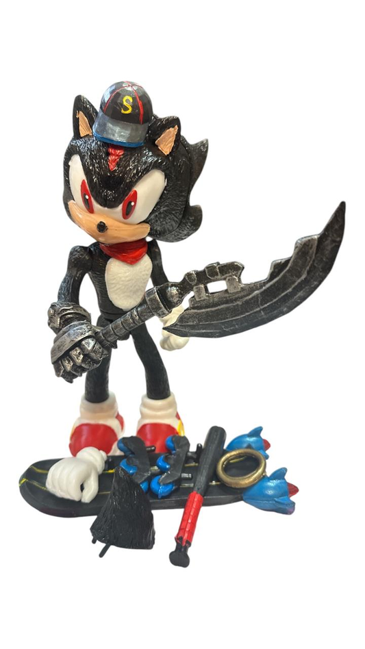 Shadow con garra y patines grande/ Sonic