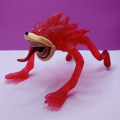 Shin Sonic rojo acostado/ Sonic
