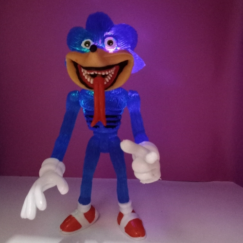 Shin sonic parado azul/ Sonic