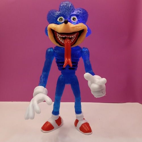 Shin sonic parado azul/ Sonic