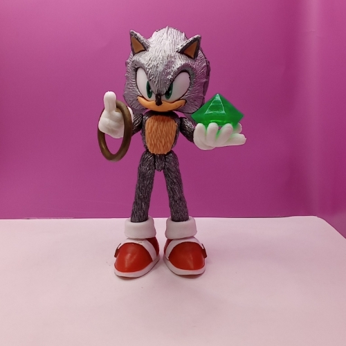 Sonic Silver fino chico/ Sonic