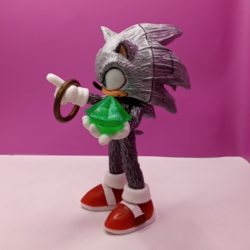 Sonic Silver fino chico/ Sonic