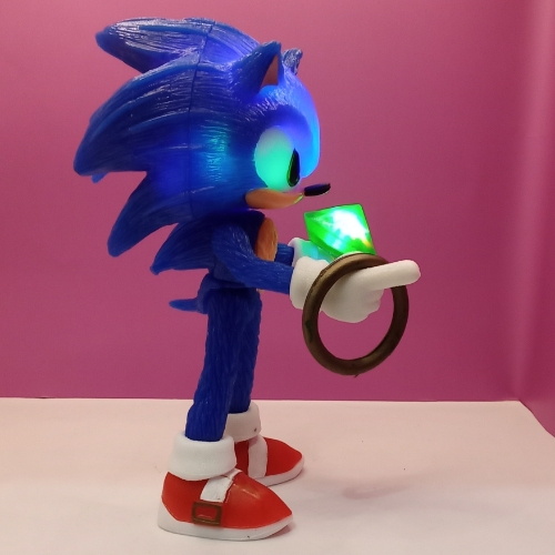 Sonic azul chico fino/ Sonic