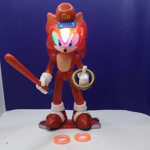 Sonic rojo transparente/ Sonic