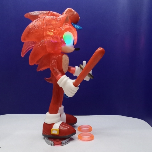 Sonic rojo transparente/ Sonic