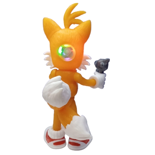 Tails con pistola grande/ Sonic
