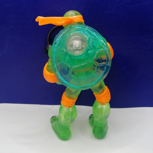 Tortuga naranja con luz