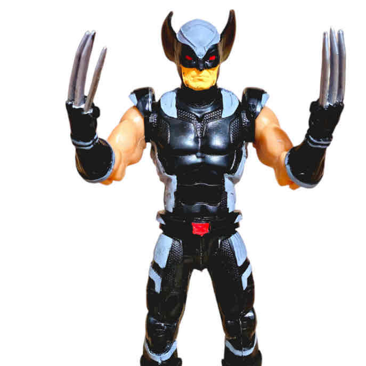 Wolverine negro 2 caras/ Marvel Héroes