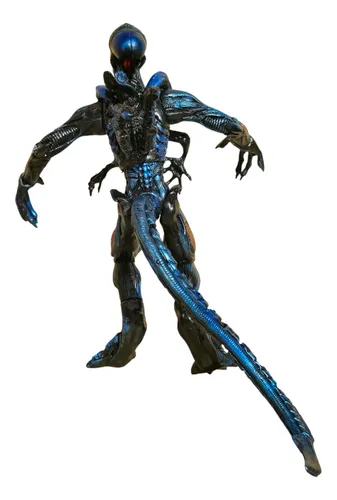 Alien azul con lanzador/ Alien vs Depredador