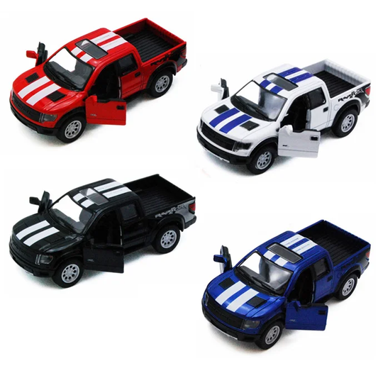 Ford raptor superCrew blanca c/rayas -Chico