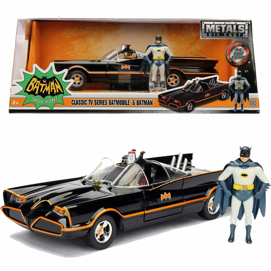 CLASSIC TV SERIES - BATMOBILE & BATMAN - Grande