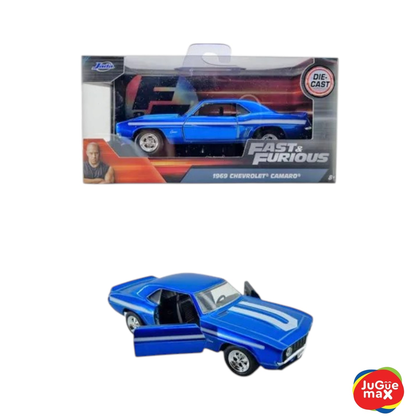 1969 Chevrolet Camaro chico/ Rápidos y Furiosos
