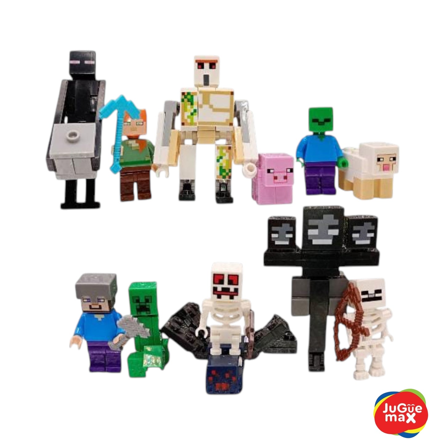 LEG Minecraft en set 100 (venta por 1 pieza)