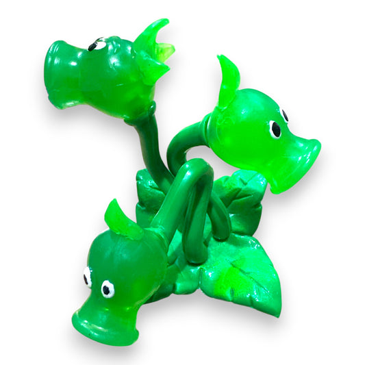 Lanzaguisantes de tres cabezas/ Plantas vs Zombies