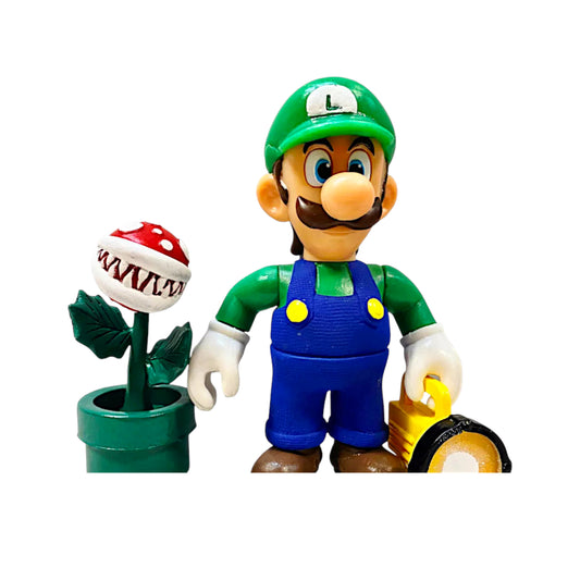 Luigi clasico chico fino/ Mario Bros