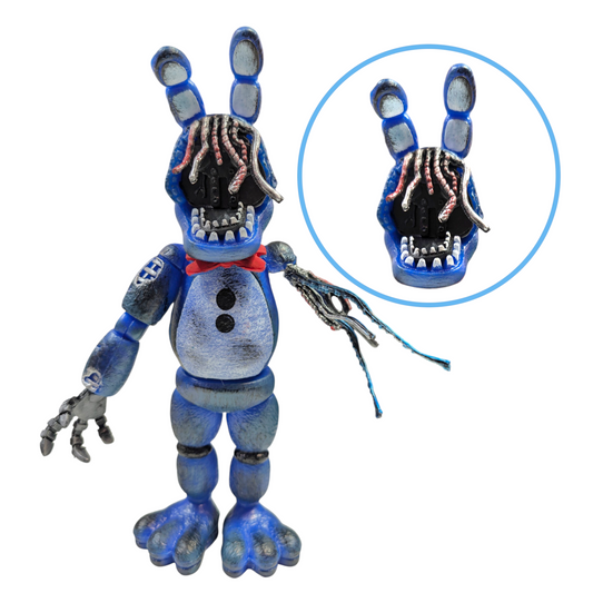 Withered Bonnie dañado azul/ Five Nights at Freddys