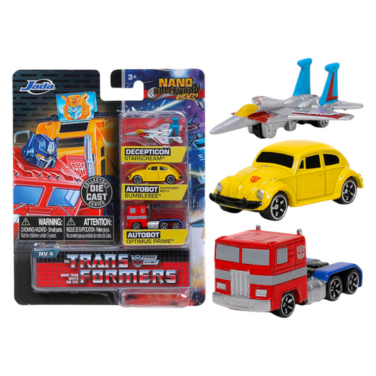 Transformers - Decepticon- Bumblebee- Optimus prime- Mini