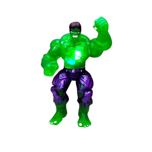 Hulk articulado mediano/ Marvel Héroes