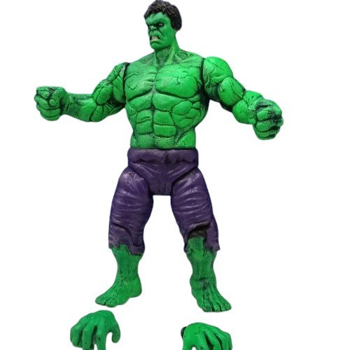 Hulk articulado c/luz y accesorios/ Marvel Héroes