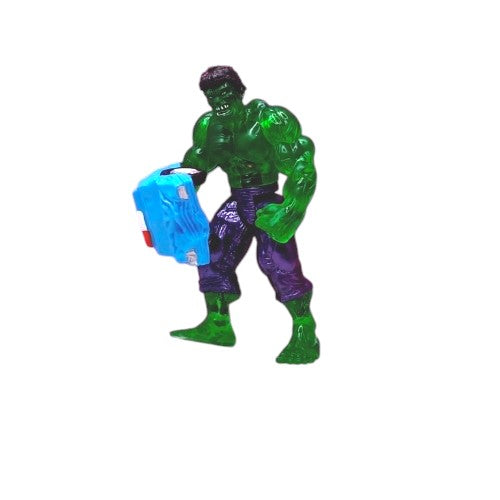 Hulk con carro chocado/ Marvel Héroes