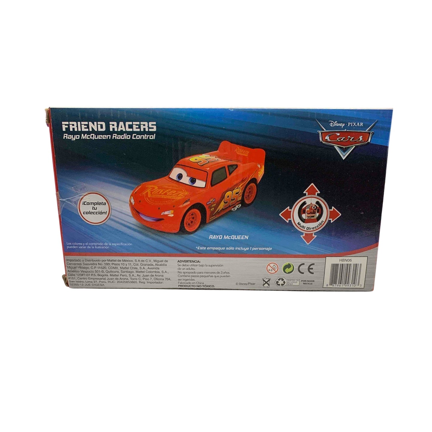 Friends Racers - Rayo McQueen Radio Control - Mediano