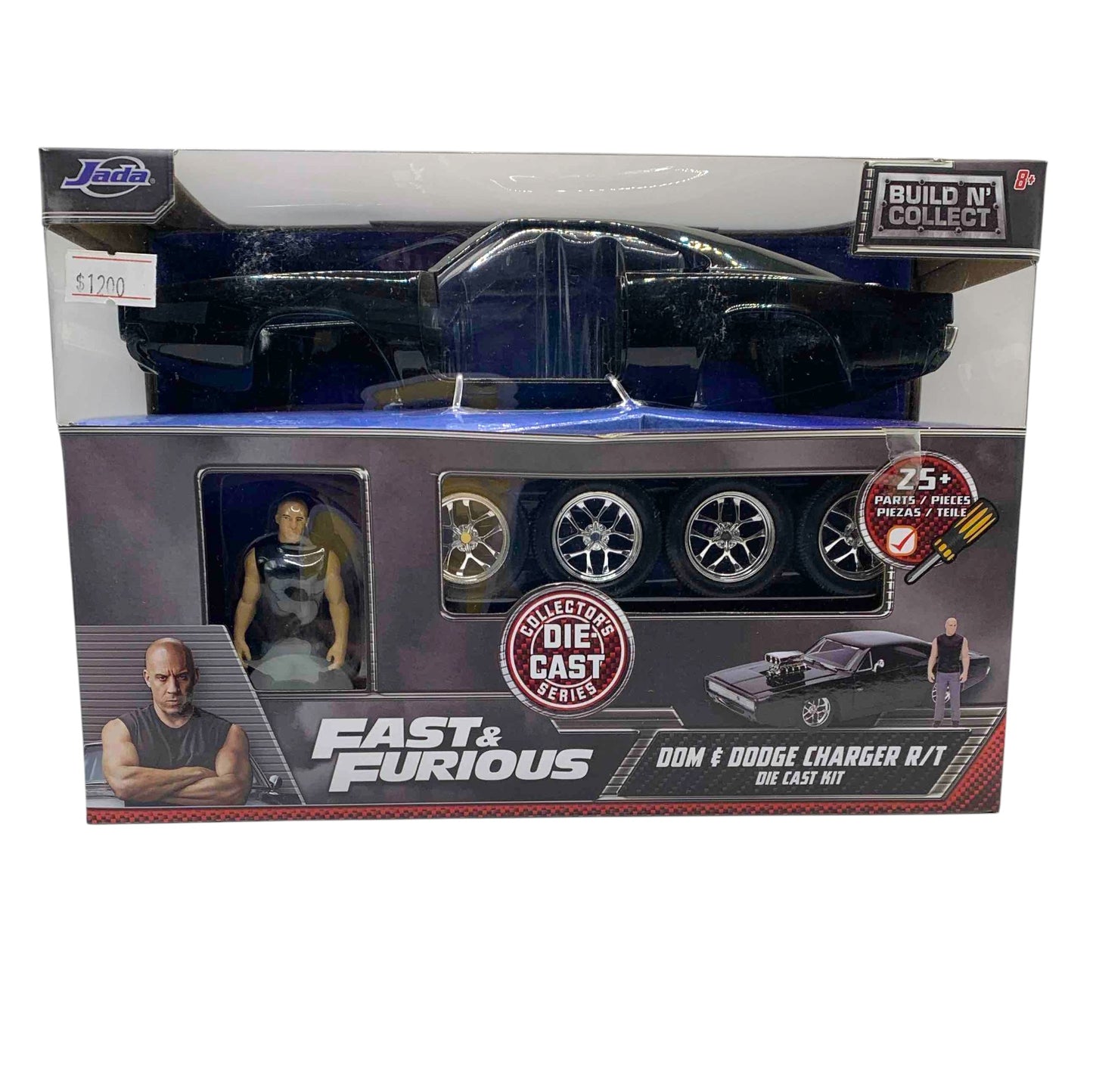 DOM DODGE CHARGER R/T (Die Cast Kit) - Grande