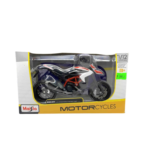 DUCATI DIAVEL CARBON (Negro) (Blanco) Chico
